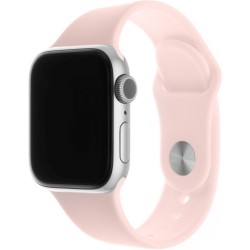 FIXED SILICONE STRAP SET FOR APPLE WATCH 38/40/41 MM, PINK