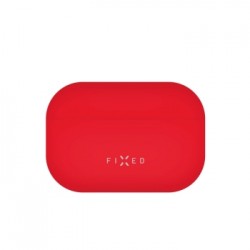 Fixed Silky Silicon Case for Apple AirPods Pro 2 - Red