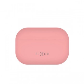 Fixed Silky Silicon Case for Apple AirPods Pro 2 - Pink