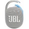 JBL Clip 4 ECO Portable Bluetooth Speaker - Silver/Blue 