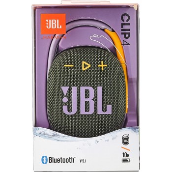 JBL CLIP 4 Portable Speaker - Green