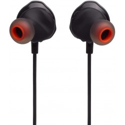JBL Quantum 50 Wired, in-Ear Gaming Headphones with Inline Control - Black/Orange