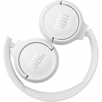  JBL Tune 510BT: Wireless On-Ear Headphones with Purebass Sound  (With Microphone) - White