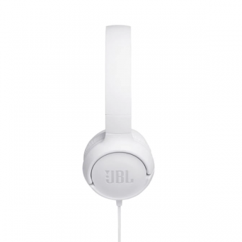 JBL Tune 500 On-Ear Headphones - White