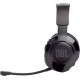 JBL Quantum 350 Wireless Over-Ear Gaming Headset w/Detachable Mic - Black
