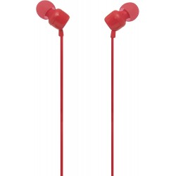 JBL TUNE 110 - In-Ear Headphone with One-Button Remote - Red