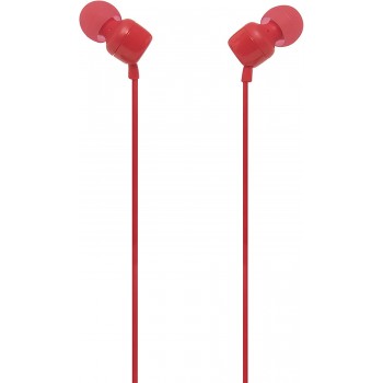 JBL TUNE 110 - In-Ear Headphone with One-Button Remote - Red