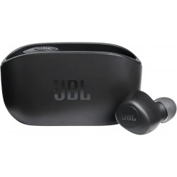 JBL VIBE 100TWS Fully Wireless Earphones, Bluetooth/USB Type C - BLACK