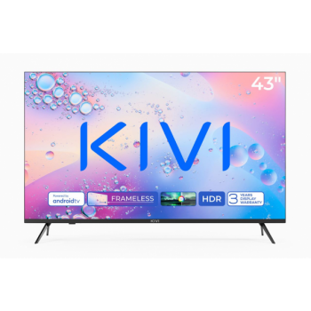 KIVI 43" UHD TV KIVI 43U760QB Smart/Android TV - Black