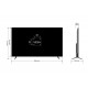 KIVI 70" UHD TV KIVI 70U760QB Smart/Android TV - Black