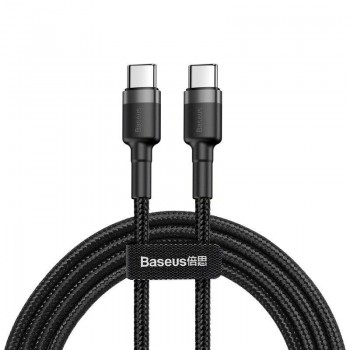 Baseus Type-C to Type-C Cafule 60W Fast charge Cable 2m - Black