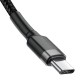 Baseus Type-C to Type-C Cafule 60W Fast charge Cable 1m - Black