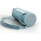 WE by Loewe. HEAR 2 Outdoor/Indoor Bluetooth Speaker, Splashproof Portable Rechargeable Mini 60 Watt Wireless Speaker with Crystal Clear Audio Quality & Long Battery Life - Aqua Blue