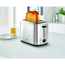 Morphy Richards Brushed Equip 2 Slice Stainless Steel Toaster, 800 W - Silver