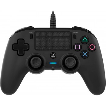 Nacon Wired Compact Controller For PlayStation 4 - Black 