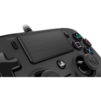 Nacon Wired Compact Controller For PlayStation 4 - Black 