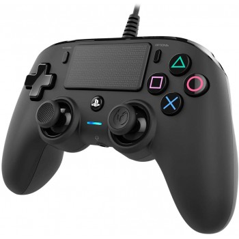 Nacon Wired Compact Controller For PlayStation 4 - Black 