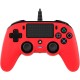 Nacon Wired Compact Controller For PlayStation 4 - Red