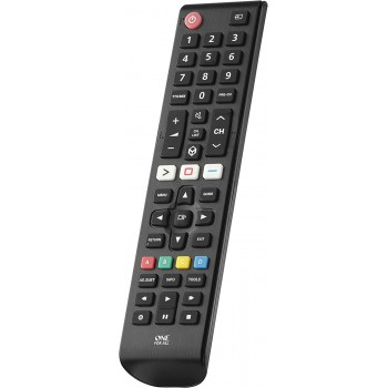 One For All Samsung TV Replacement remote – Works with ALL Samsung TVs – Black 