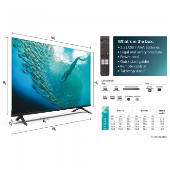 Philips 55PUS8319 55" Smart Titan 4K Ambilight TV