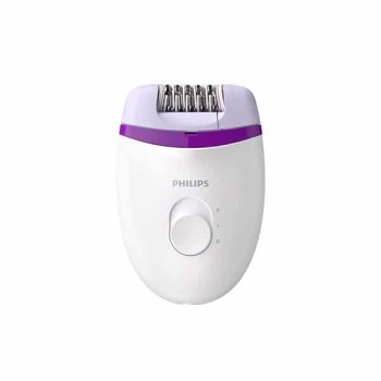 Philips Satinelle Essential Corded Compact Epilator - White