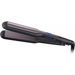 Remington Pro-Ceramic Extra Wide Plate Hair Straighteners for Longer Thicker Hair, Digital Temperature Control - S5525