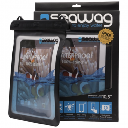 Seawag Waterproof Case for Tablets (Up to 10.5-inch) - Black