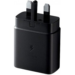 Samsung 45W USB-C Super Fast Wall Charger (3 Pin) - Black