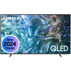 Samsung Q60D TV QLED 4K 85” QE85Q60DAUXZT Smart TV Wi-Fi Titan Gray 2024, Quantum Processor Lite 4K, 4K Upscaling, AirSlim Design, OTS Lite