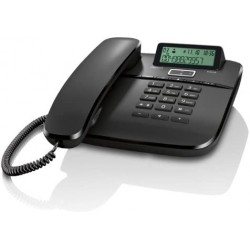 Gigaset Corded Telephone DA610 - Black