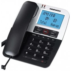 DAEWOO INTERNATIONAL TELEPHONE DTC-410 - Black/Silver
