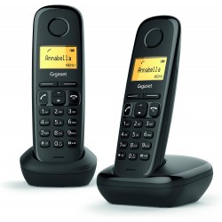 Gigaset Cordless Telephone A170 DUO - Black