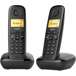 Gigaset Cordless Telephone A270 Duo - Black