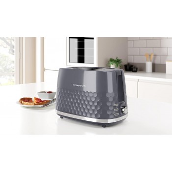 Morphy Richards Hive Toaster - Grey