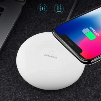 Awei W7 Wireless Charger - White