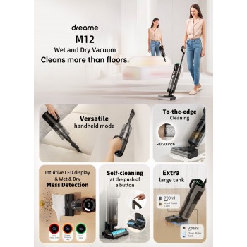 Xiaomi Dreame M12 Cordless Vacuum Cleaner Wet & Dry