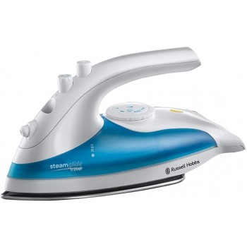 Russell Hobbs Steamglide (22470) Dual Voltage Steam Glide Travel Iron - Blue