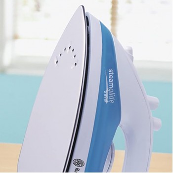 Russell Hobbs Steamglide (22470) Dual Voltage Steam Glide Travel Iron - Blue