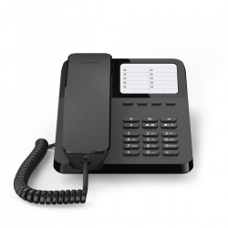 Gigaset Corded Telephone Desk 400 - Black