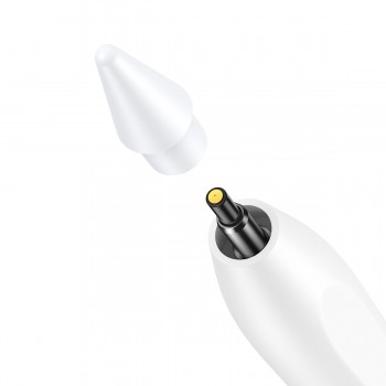 Baseus Smooth Writing Active Stylus stylus with LED indicator + USB-C - White