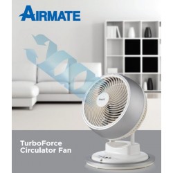 Airmate Turboforce Circulator Fan - White 