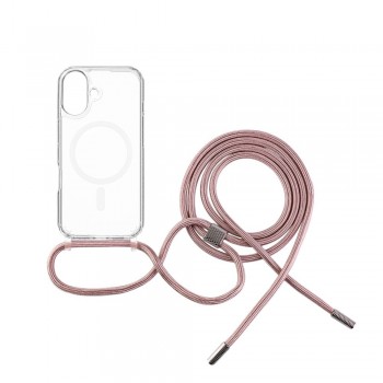 FIXED MagPure Neck for pro Apple iPhone 16 - Pink