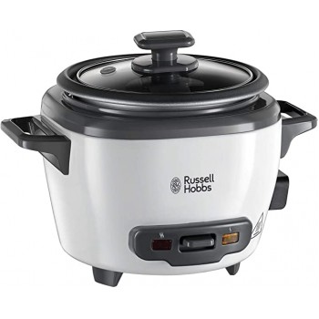 Russell Hobbs 27020-56 0.4 Liter Mini Rice Cooker, Keep Warm, Removable Non-Stick