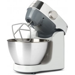 Kenwood Prospero Plus KHC29.A0SI Stand Mixer for Baking, Compact 4.3L Bowl, 3 Bowl Tools, 1000W, Silver