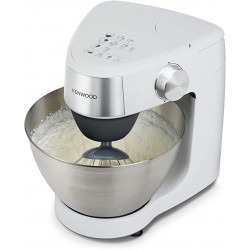 Kenwood Prospero Plus KHC29.A0SI Stand Mixer for Baking, Compact 4.3L Bowl, 3 Bowl Tools, 1000W, Silver
