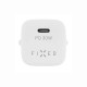 FIXED Mini charger with USB-C/USB 3.0, 30W - White