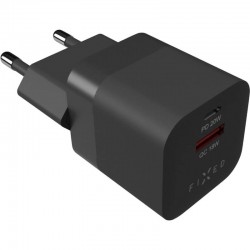 FIXED Mini charger with USB-C/USB 3.0, 20W - Black