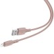 Baseus Colourful Cable USB to Lightning 2.4A 1.2m pink