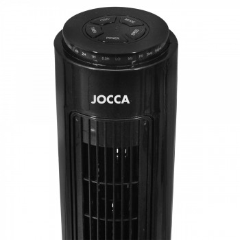 Jocca Tower Fan With Remote Control - Black