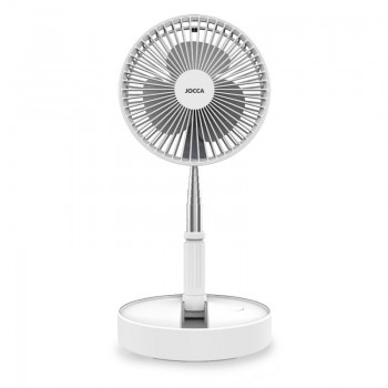 Jocca Wireless Portable Fan With Remote  Control - White